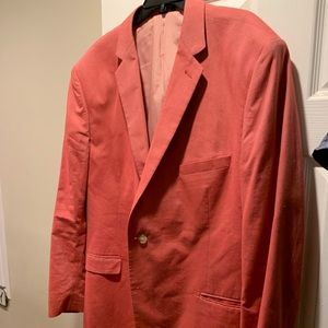 Saddlebred coral blazer size 50R